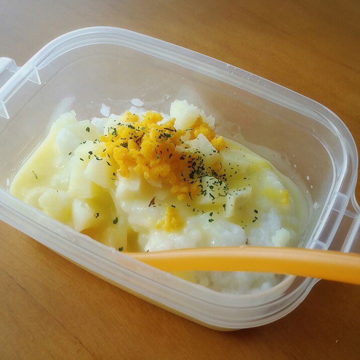 コーンクリームポテト粥 離乳食後期 レシピ 作り方 By Tomomi9968 楽天レシピ コーンクリームポテト粥 離乳食後期 レシピ 作り方 By Tomomi9968 楽天レシピ